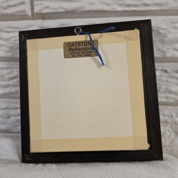 Vintage framed dried flower shadow box - Picture 4 of 8